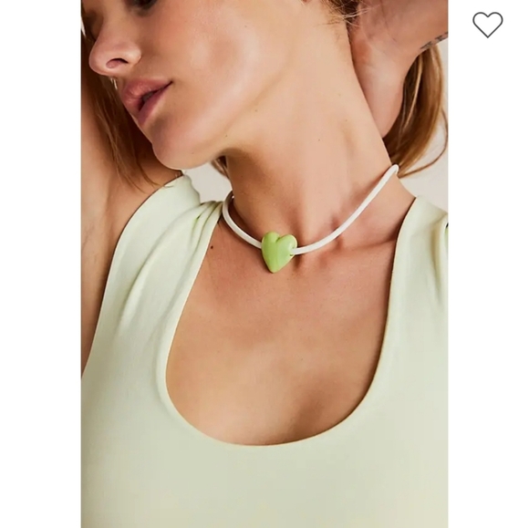 Free People Jewelry - FREE PEOPLE, Under The Sea Collar -Lime Green/White, NWOT (Partial Tag Included)
